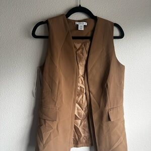 Sincerely Jules Tan Sleeveless Vest